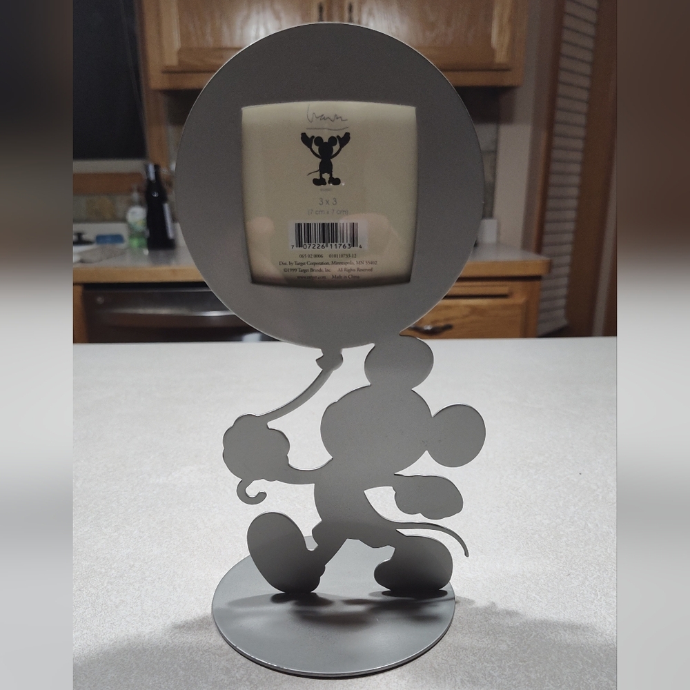 Disney Mickey Mouse Silver Photo Frame